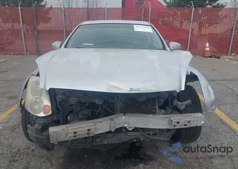 2003 Infiniti G35 Base W/Leather z USA, uszkodzony, nr VIN JNKCV54EX3M218685